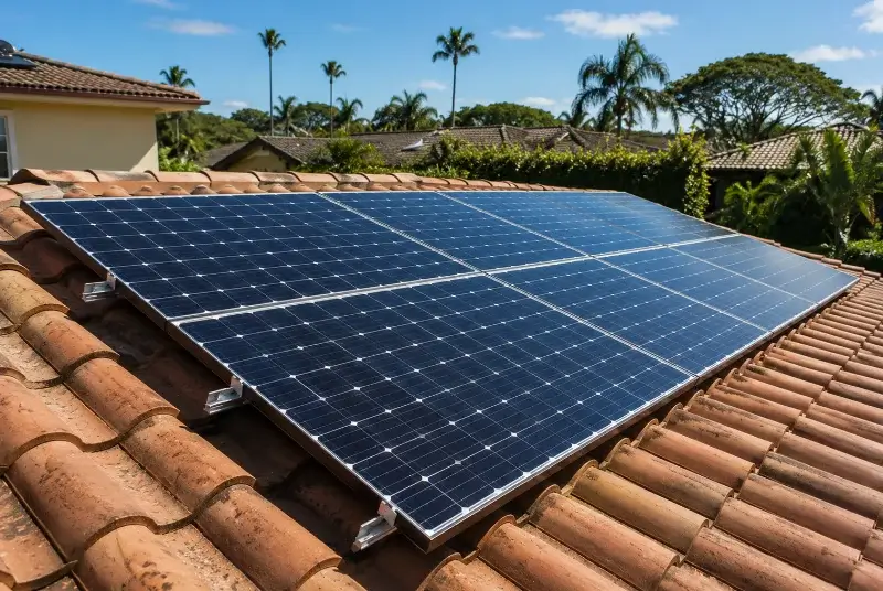 Installation de panneaux solaires à Lembeye